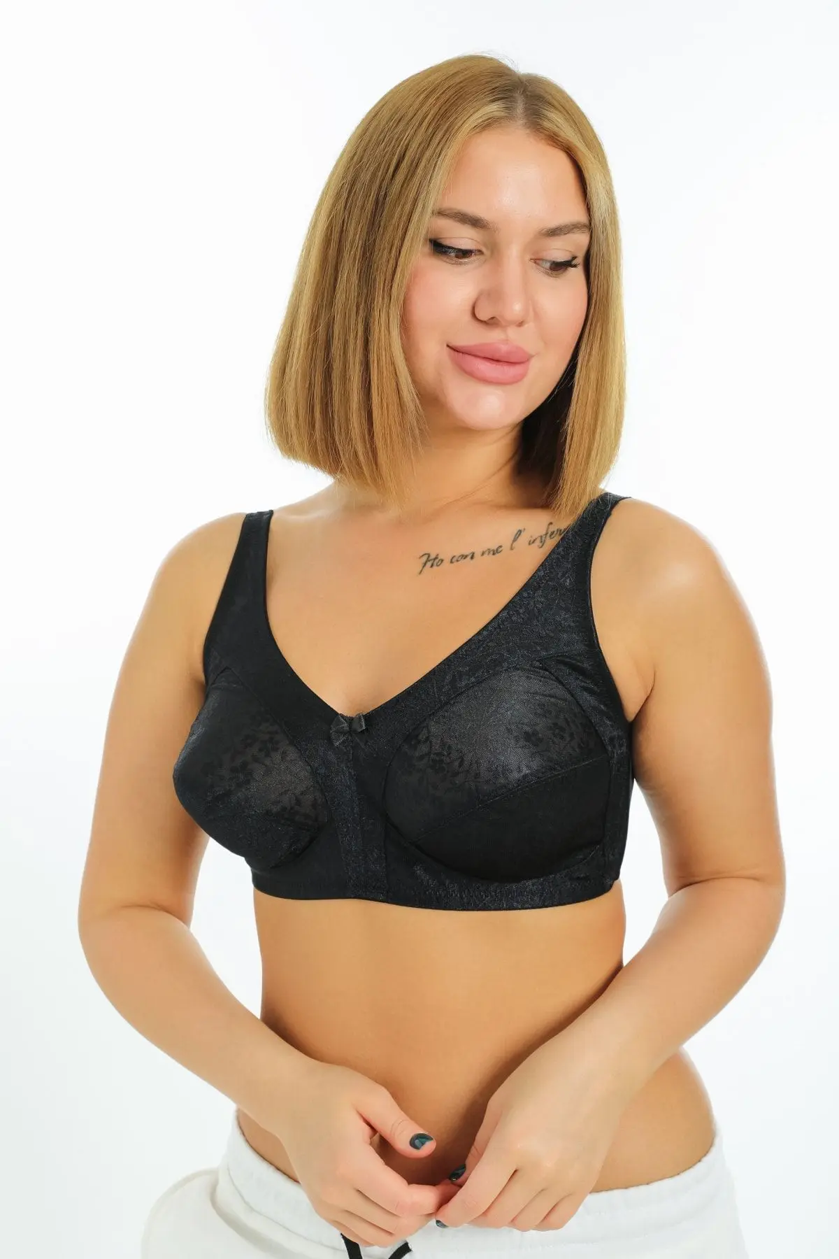 Çiçek Desenli Balensiz Minimizer Toparlayıcı Sütyen Alara 15