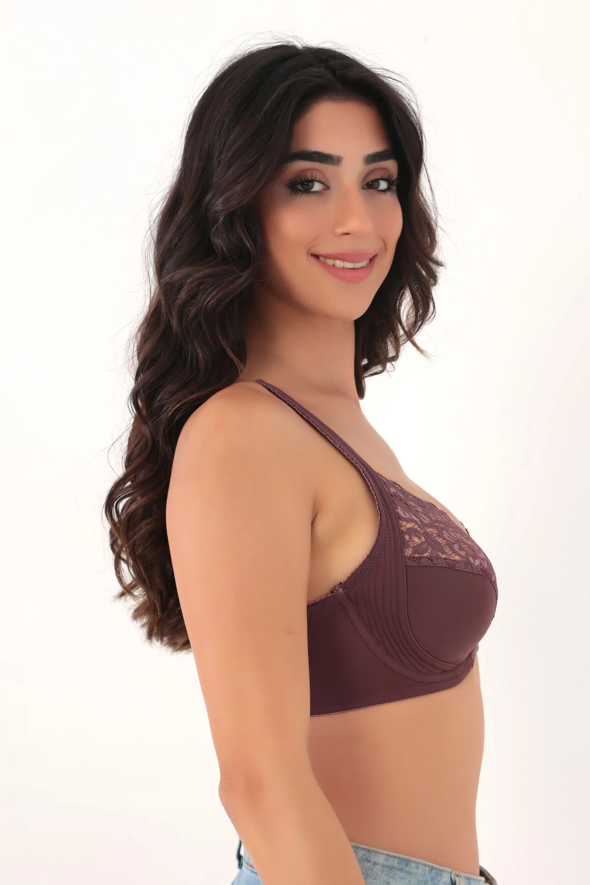 Dantelli Balenli Minimizer Toparlayıcı Sütyen Camilia 12
