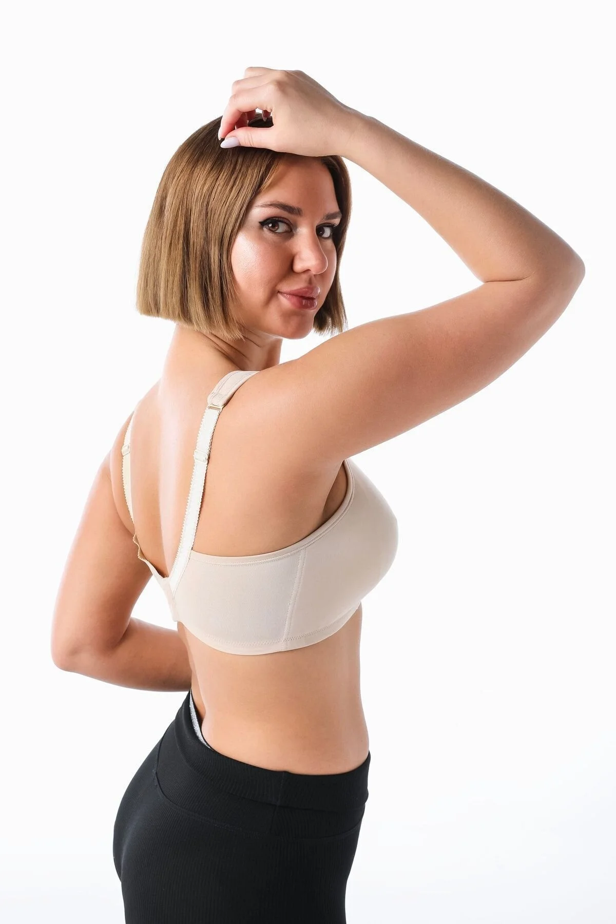 Iç Yüzeyleri Pamuklu Şişirme Balensiz Toparlayıcı Minimizer Sütyen Barbara 11