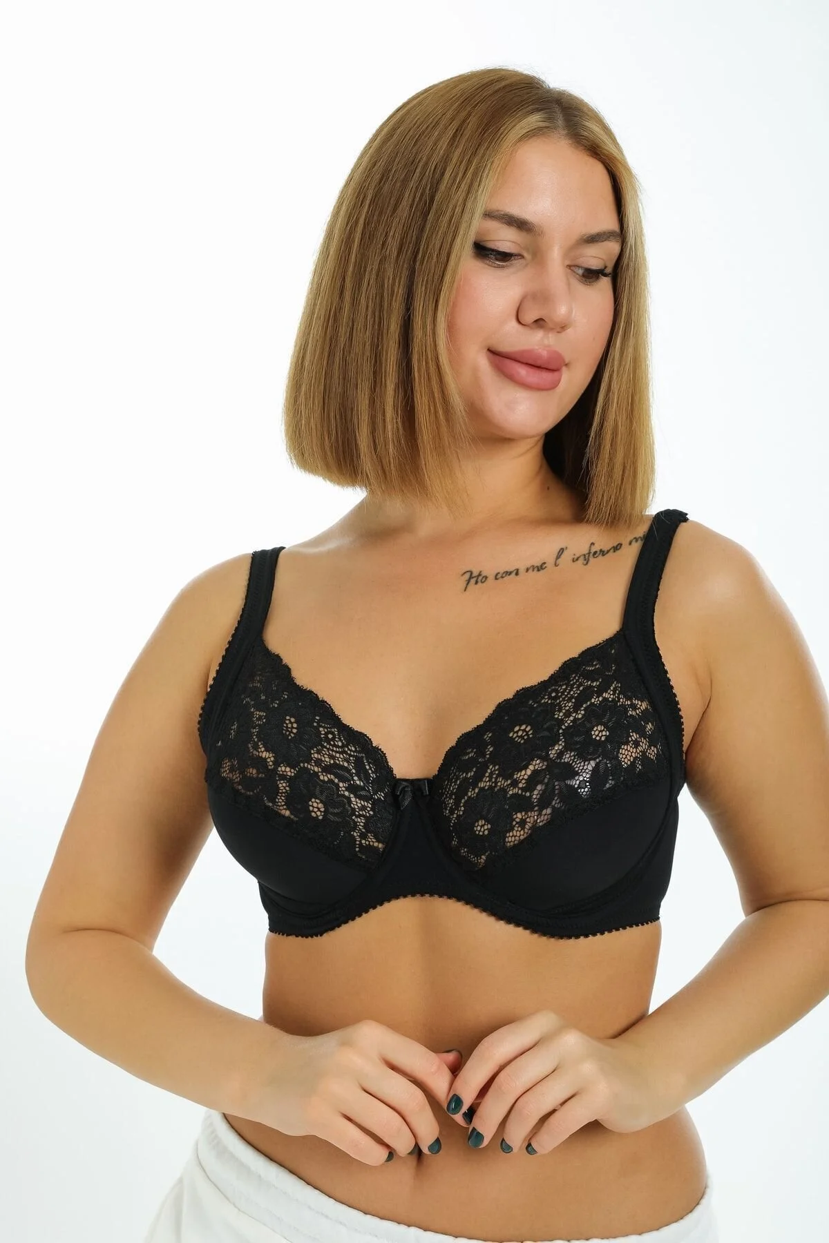 Dantelli Balenli Minimizer Toparlayıcı Sütyen Camilia 2