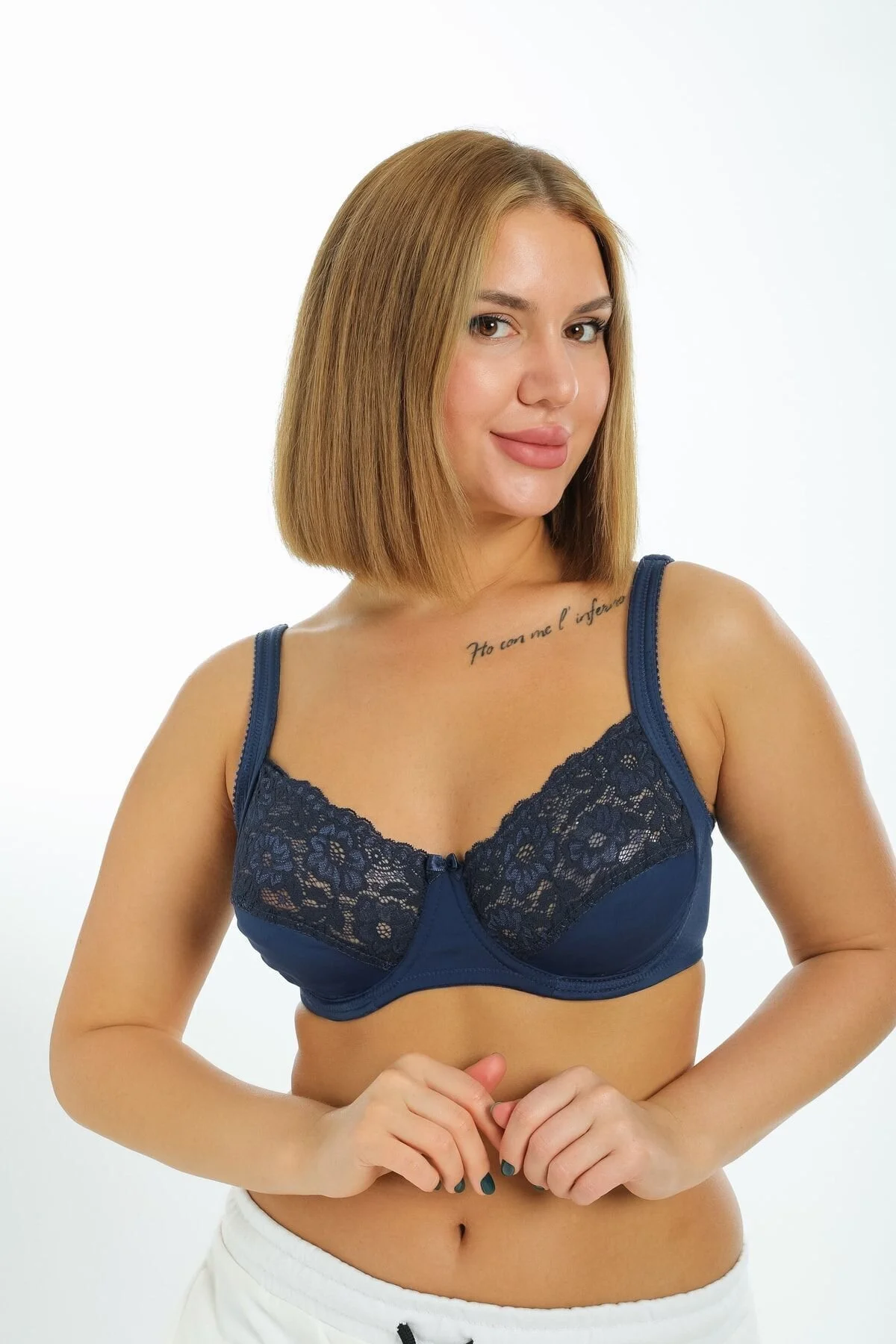 Dantelli Balenli Minimizer Toparlayıcı Sütyen Camilia 29