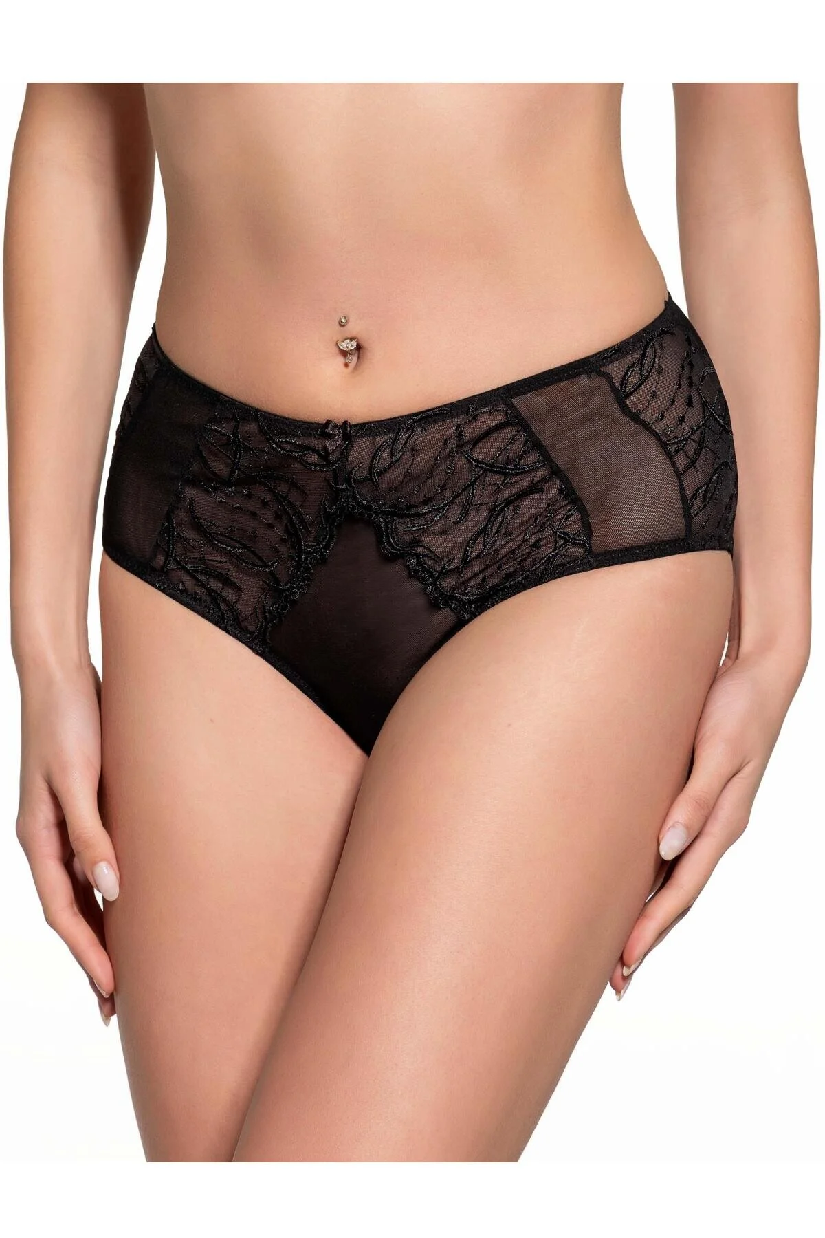 Yüksek Bel Korseli Slip Külot